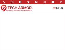 Tablet Screenshot of mytecharmor.com